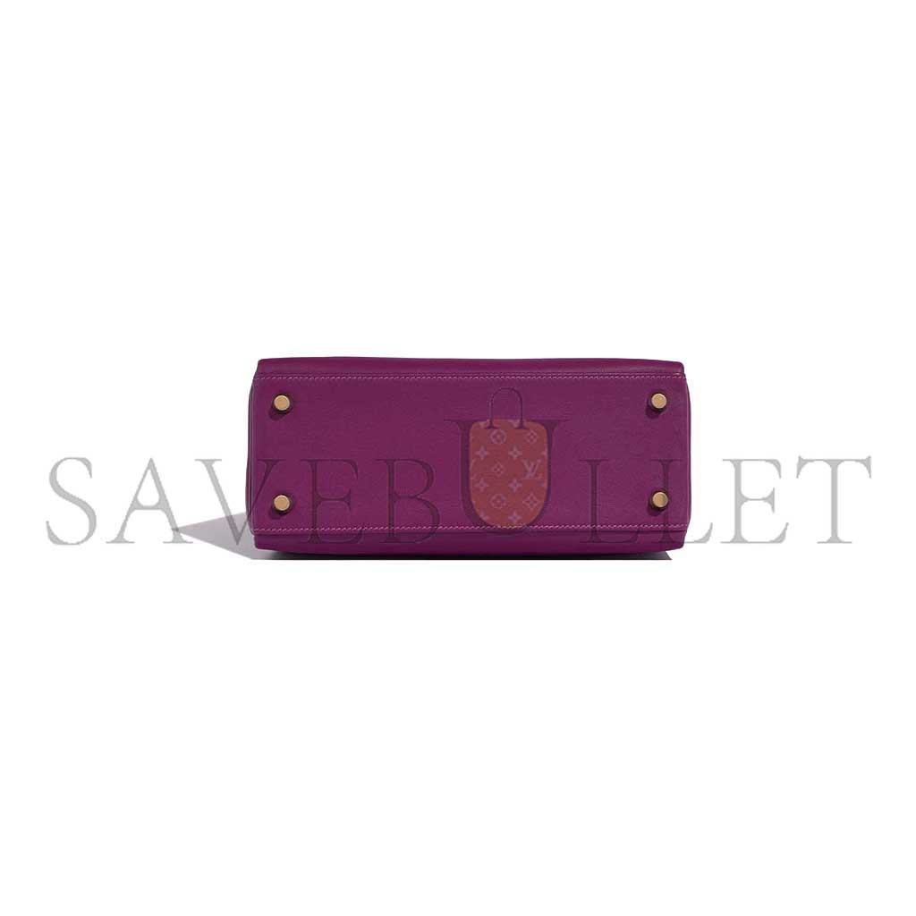 HERMÈS MASTER KELLY 25 SWIFT ANEMONE (25*17*7cm) 